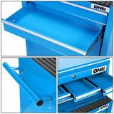 2-Piece Rolling Tool Cabinet Combo Set - Blue
