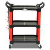 3-Level Composite Workshop Trolley
