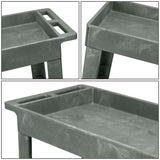 Small Tray Top Service Cart (2 Layers)