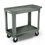 Small Tray Top Cleaning Service Cart (2 Layers)