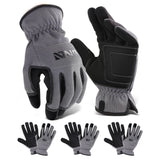 Professional Mechanic Work Gloves 4-Pack Set