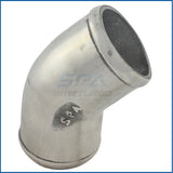2.25¢â‚¬ tight radius 45‚° elbow intake pipe