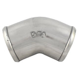 2.5" tight radius 45° elbow intake pipe