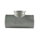 Universal 2.5" Cast Aluminum Charge Pipe with 50mm Blow Off Valve Flange