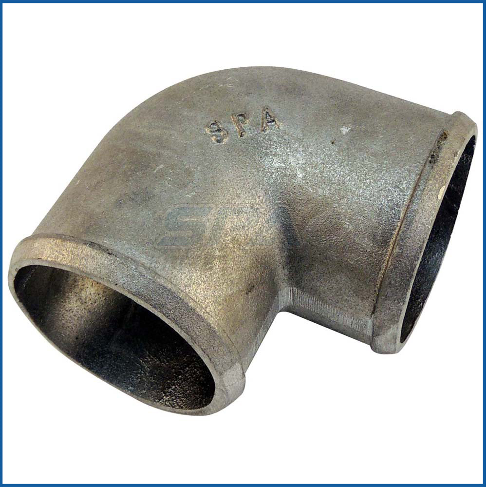 3â€ tight radius 90Â° elbow intake pipe