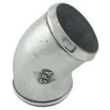 3â€ tight radius 45Â° elbow intake pipe
