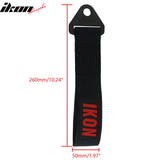 Universal Black Tow Strap Heavy Duty Decorative Belt With IKON Logo