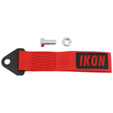 Universal Red Tow Strap Heavy Duty Decorative Belt With IKON Logo