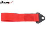 Universal Red Tow Strap Heavy Duty Decorative Belt With IKON Logo