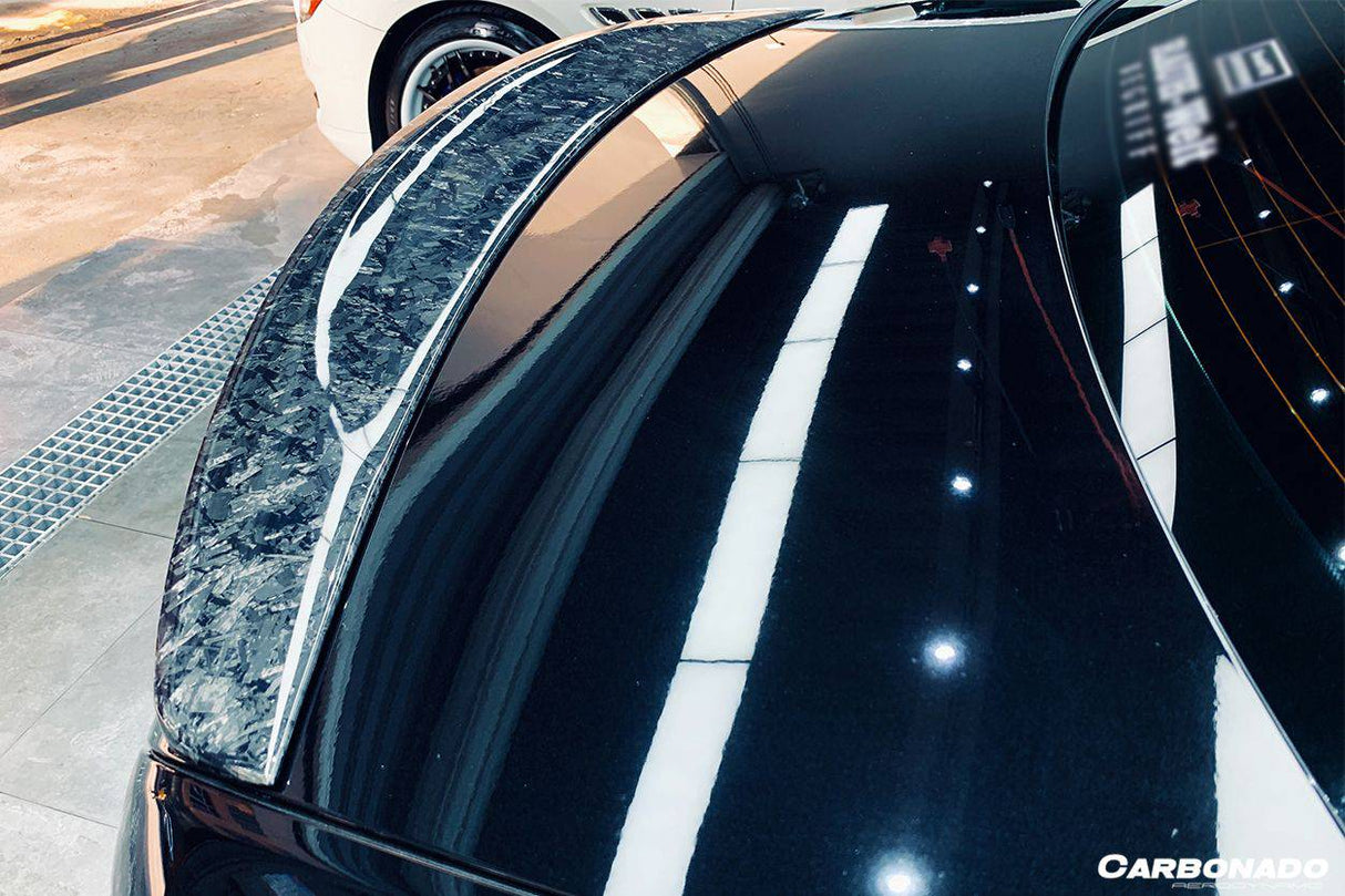 2014-2020 Mercedes Benz S Class W222 Sedan RT Style Carbon Fiber Trunk Spoiler | Fits S450, S550, S560,  S63AMG, S65AMG