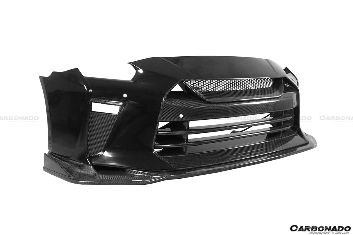2009-2023 Nissan GTR R35 CBA  DBA  EBA TS Style Front Bumper