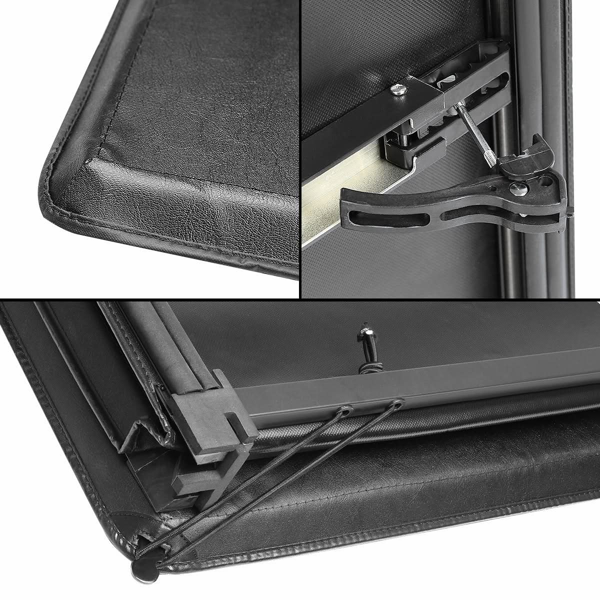 04-14 Ford F-150 Soft Tri-Fold Tonneau Cover 8ft Bed