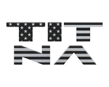 Tailgate Top Letter Inserts Fits 2022-2024 Nissan Titan