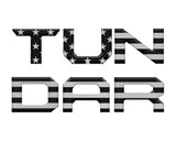 Tailgate Letter Inserts Fits 2014-2021 Toyota Tundra