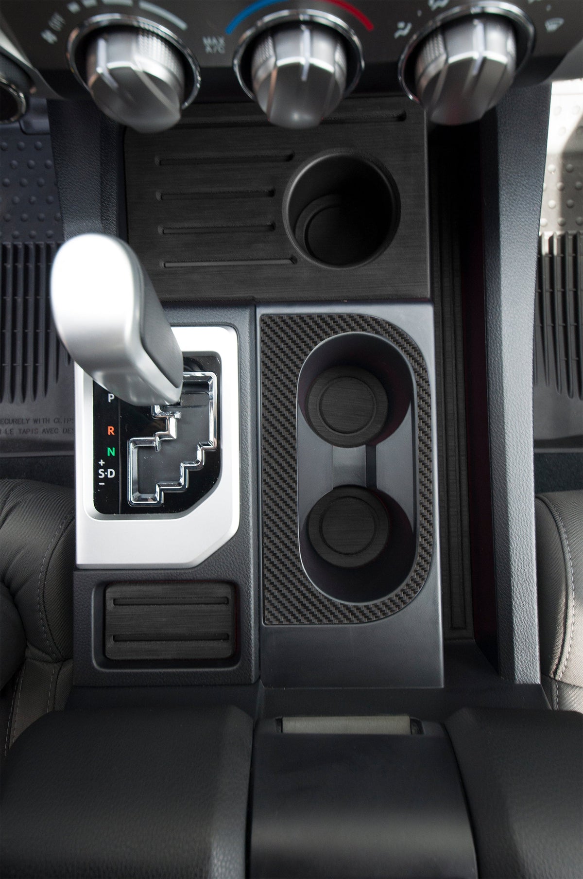 Center Console Cup Holder Replacement Trim Fits 2014-2021 Toyota Tundra