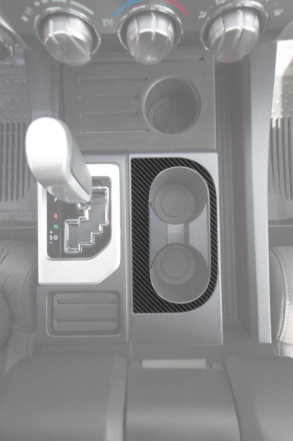 Center Console Cup Holder Replacement Trim Fits 2014-2021 Toyota Tundra