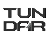 Tailgate Letter Inserts Fits 2022-2027 Toyota Tundra