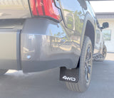 Mud Flaps  Fits 2022-2027 Toyota Tundra