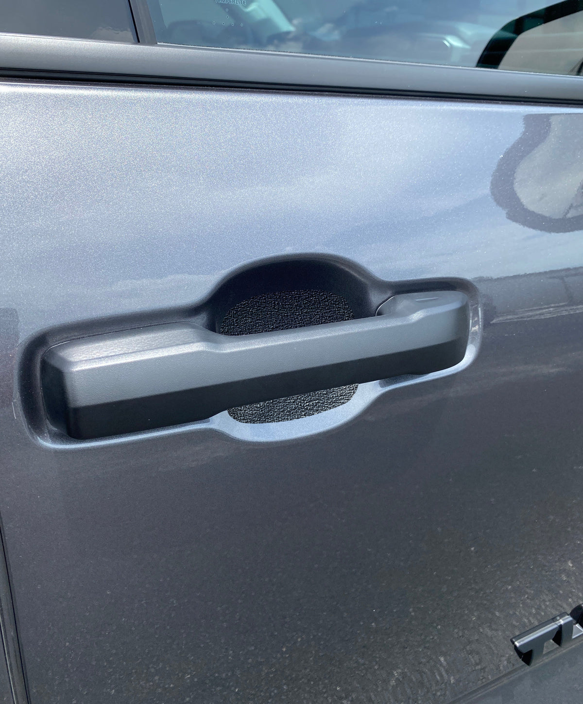 4 Door Handle Textured Protective Inserts Fits 2022-2027 Toyota Tundra