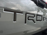 TRD Pro Tailgate Letter Inserts Fits 2022-2027 Toyota Tundra