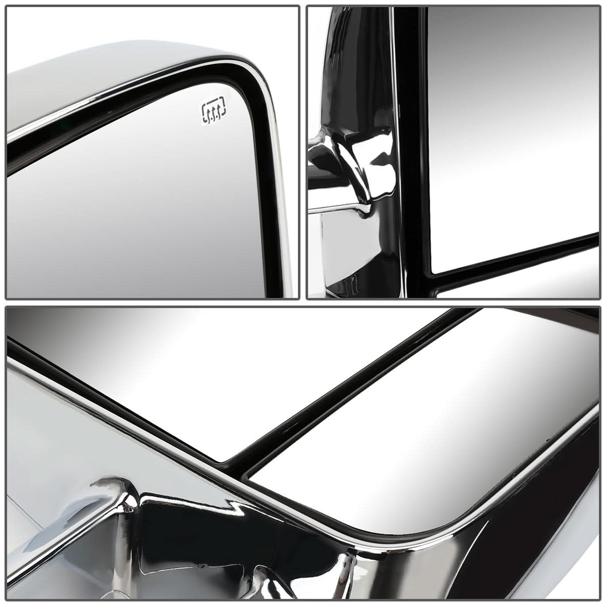 2003-2006 Chevrolet Silverado / GMC Sierra Towing Mirrors - Powered Heated Chrome