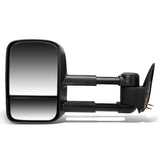 99-06 Chevrolet Silverado / GMC Sierra Manual Towing Mirror - Black Left