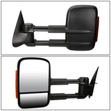 99-06 Chevrolet Silverado / GMC Sierra Manual Towing Mirrors - Black