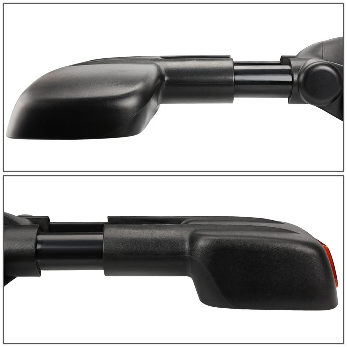 99-06 Chevrolet Silverado / GMC Sierra Manual Towing Mirrors - Black