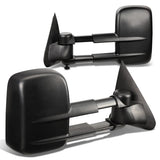 1997-2003 Ford F-150 Power Towing Mirrors Pair Black