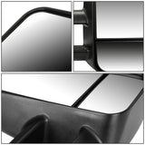1997-2003 Ford F-150 Power Towing Mirrors Pair Black