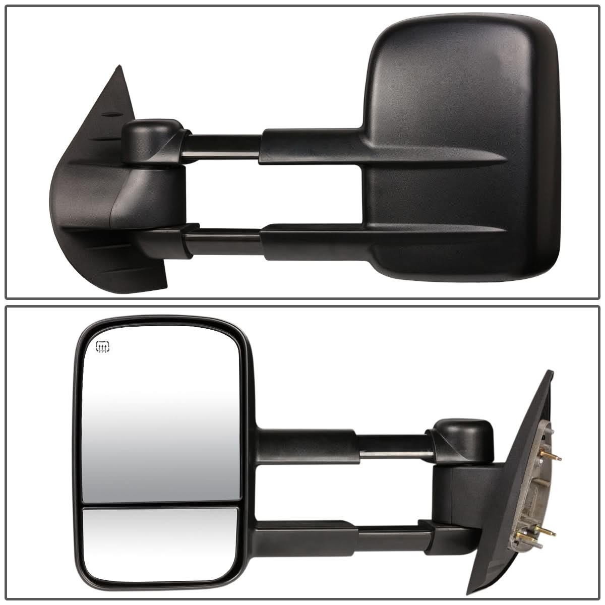 07-12 Chevrolet Silverado / GMC Sierra Towing Mirrors - Powered Heated
