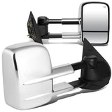 07-12 Chevrolet Silverado / GMC Sierra Powered Heated Towing Mirrors - Chrome