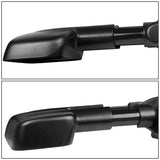 2007-2013 Chevrolet Silverado Right Towing Mirror Manual Black