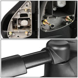 2007-2013 Chevrolet Silverado Right Towing Mirror Manual Black