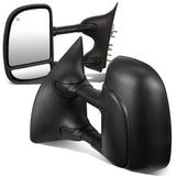 99-07 Ford F-250 F-350 F-450 F-550 Powered Heated Towing Mirrors Pair