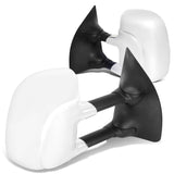 99-07 Ford F-250 F-350 F-450 F-550 Super Duty Towing Mirrors - Chrome