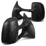 1999-2007 Ford F-250 F-350 F-450 F-550 Manual Towing Mirrors Pair