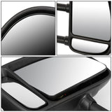 1999-2007 Ford F-250 F-350 F-450 F-550 Manual Towing Mirrors Pair