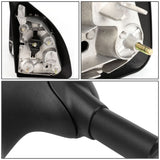 99-07 Ford F-250 F-350 F-450 F-550 Manual Towing Mirrors Chrome Pair