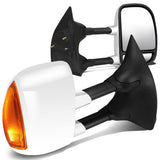 99-07 Ford F-250 F-350 F-450 F-550 Super Duty Towing Mirrors Manual Pair
