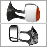 99-07 Ford F-250 F-350 F-450 F-550 Super Duty Towing Mirrors Powered Heated