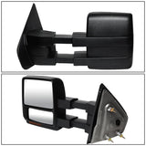 2004-2014 Ford F-150 Left Powered Towing Mirror w/Amber Signal