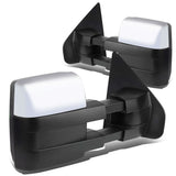 2004-2014 Ford F-150 Manual Heated Towing Mirrors - Chrome LED Amber