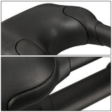 03-07 Ford E-150 E-250 E-350 Towing Mirrors - Manual Black Pair