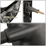 03-07 Ford E-150 E-250 E-350 Towing Mirrors - Manual Black Pair