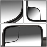 94-02 Dodge Ram 1500 2500 3500 Left Manual Towing Mirror Black