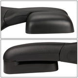94-02 Dodge Ram Right Manual Towing Mirror - Black