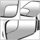 94-02 Dodge Ram 1500 2500 3500 Manual Towing Mirrors Chrome Pair