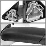 94-02 Dodge Ram 1500 2500 3500 Manual Towing Mirrors Chrome Pair
