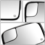 98-02 Dodge Ram 1500 2500 3500 Powered Heated LED Towing Mirrors Pair